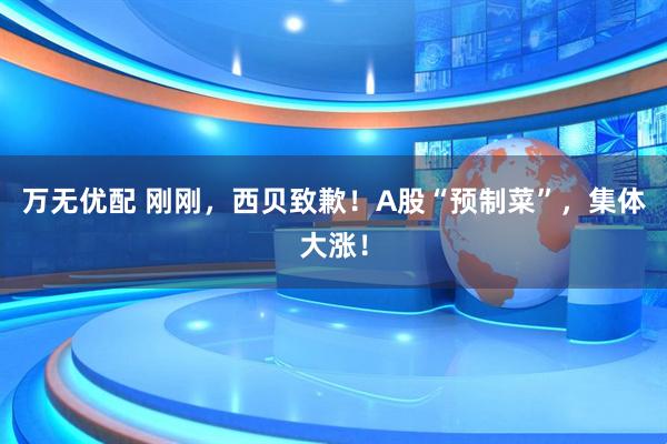 万无优配 刚刚，西贝致歉！A股“预制菜”，集体大涨！